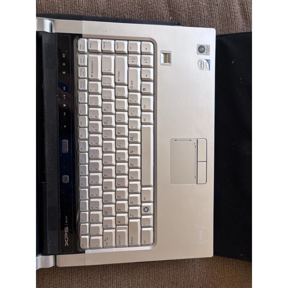 DELL INSPIRON 1720 LAPTOP WINDOWS VISTA WORKS FINE Needs Battery Red Cover